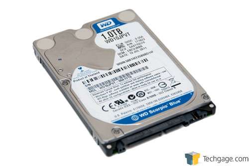 Western Digital Scorpio Blue 1TB WD10JPVT Western Digital Scorpio Blue 1TB WD10JPVT